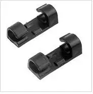 20pcs black 20 шт. проволочный органайзер, зажим для кабеля, клипсы для хранения, пряжка, линия передачи данных, инструмент для отделки, фиксированные подходящие кабели, проволочные клипсы для хранения - Цвет: 20pcs black