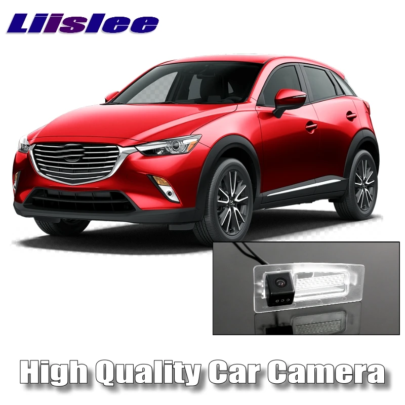 

Камера заднего вида LiisLee для автомобилей Mazda CX-3 CX3 CX 3 2015 ~ 2020, HD, водонепроницаемая