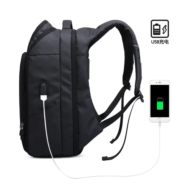 

BB27 multi-functional fashion backpack travel leisure business bag USB charging large capacity backpack