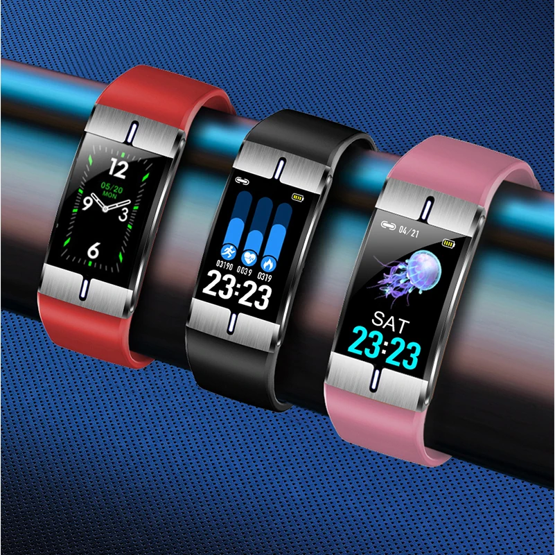 SmartWatch Body Fat Monitor Smart WristBand PPG 1.08 inch Men Women Heart Rate tracker Bracelet Calories Gym Fitness Tracker waterproof ip68 sport