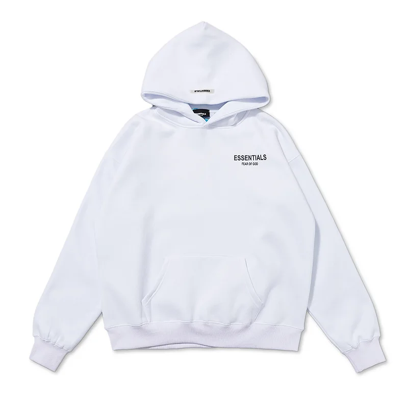 

Autumn and winter new fog double line high street casual loose couple Hoodie long sleeve sweater