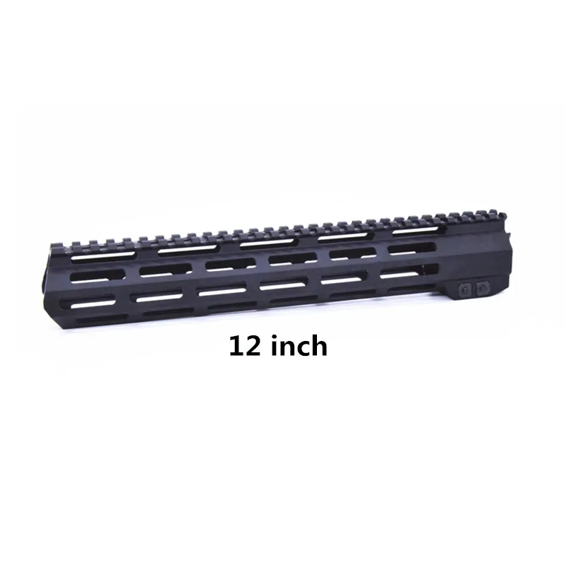 12 дюймов AR15 M4 M16 свободном M LOK Handguard Пикатинни тонкий Стиль с 7075 корпус из