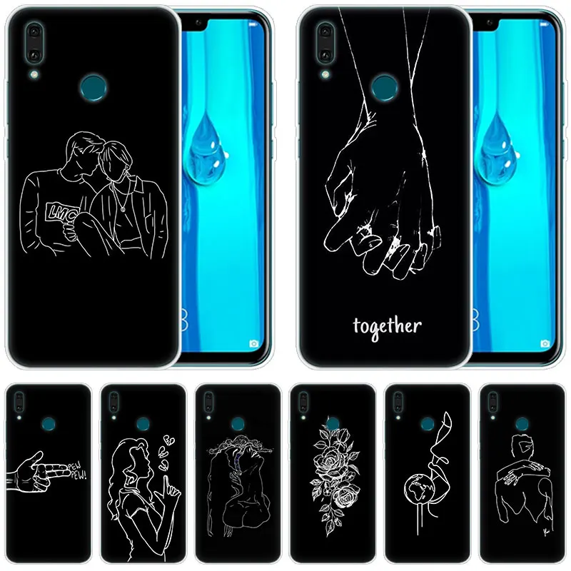 Силиконовый чехол для Huawei Mate 30 20 Lite 10 Pro Y5 Y6 Y7 2019 Y9 Prime 2018 2017|Бамперы| |