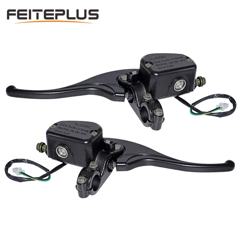 

Universal 7/8" 22mm Front Left Right Motorcycle Cable Hydraulic Brake Pump Master Cylinder Disc Brake Lever For Polaris ATV