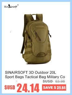 SINAIRSOFT Новинка 1000 мл тактическая Сумка Molle для бутылки воды нейлоновый военный рюкзак чехол для фляги кобура открытый дорожный чайник сумка