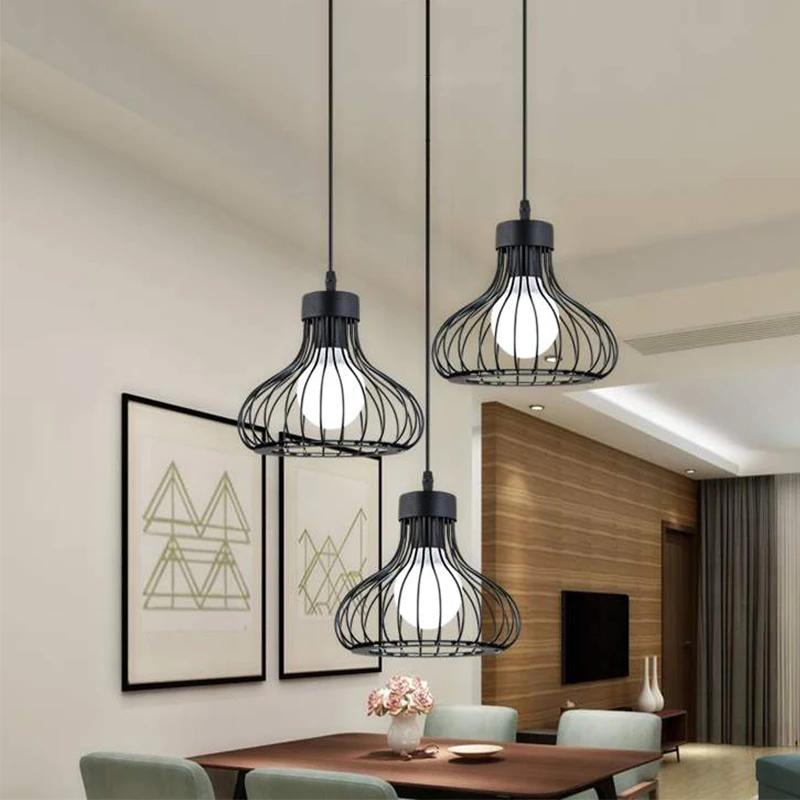 Винтажный подвесной светильник s современный скандинавский кухонный