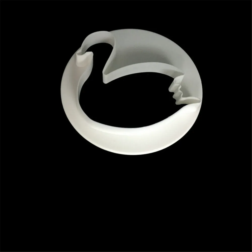 Новинка 1 шт. формочки для печенья элегантная форма лебедя Пластиковые