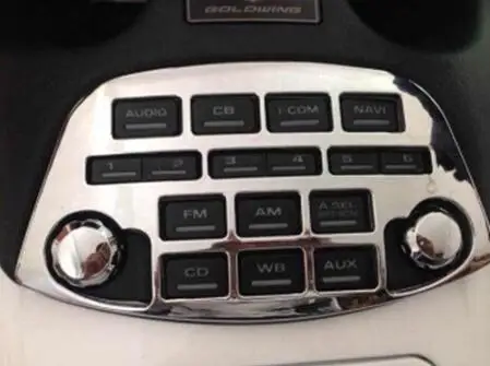 Украшение для мотоцикла Золотое крыло хромированный обтекатель Honda Goldwing GL1800 GL 1800