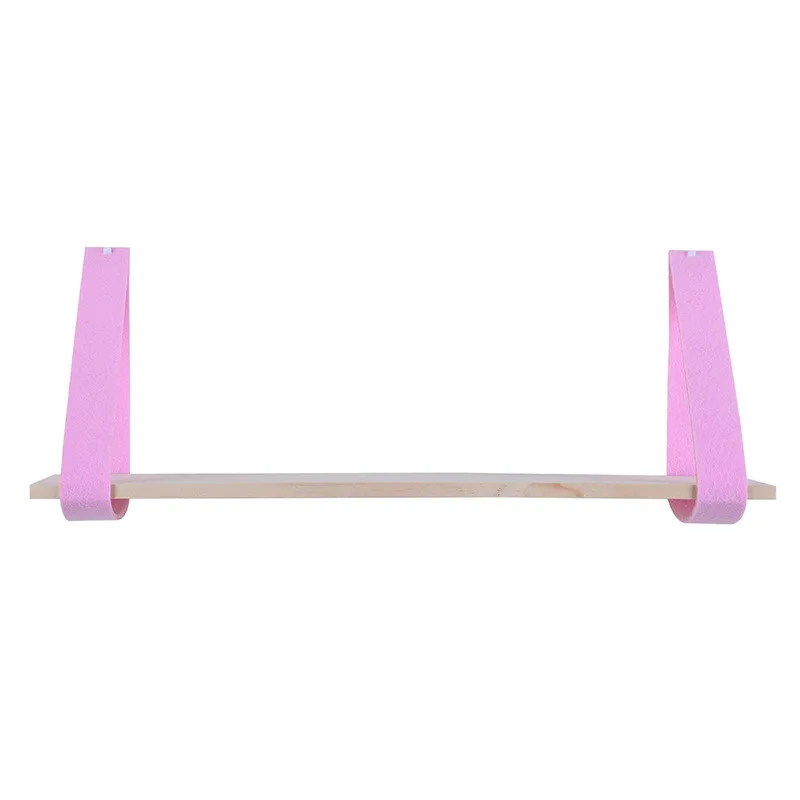 Деревянная вешалка для хранения из войлочной ткани скандинавский стиль Ins