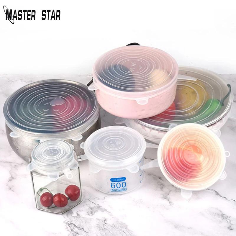 Силиконовая многофункциональная герметичная блистерная крышка Master Star