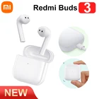 Беспроводные Bluetooth-наушники Xiaomi Redmi Buds 3 TWS, наушники-вкладыши с двойным микрофоном и шумоподавлением, водонепроницаемые наушники с чипом QCC 3040
