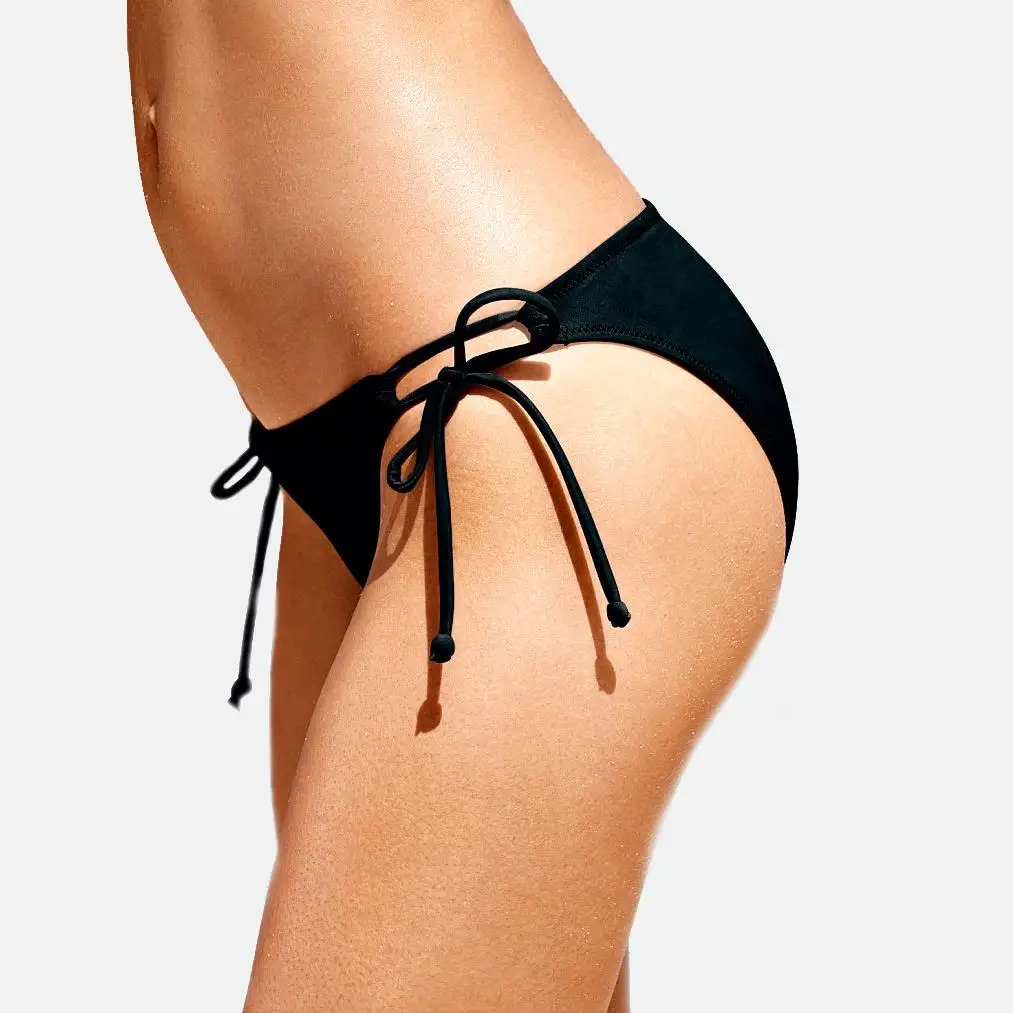 Mix Design Cheeky Bikini Bottom Swimming Black Trunks Swimming Suit For Women Brazilian girl Bottoms Low Bikini Bottoms