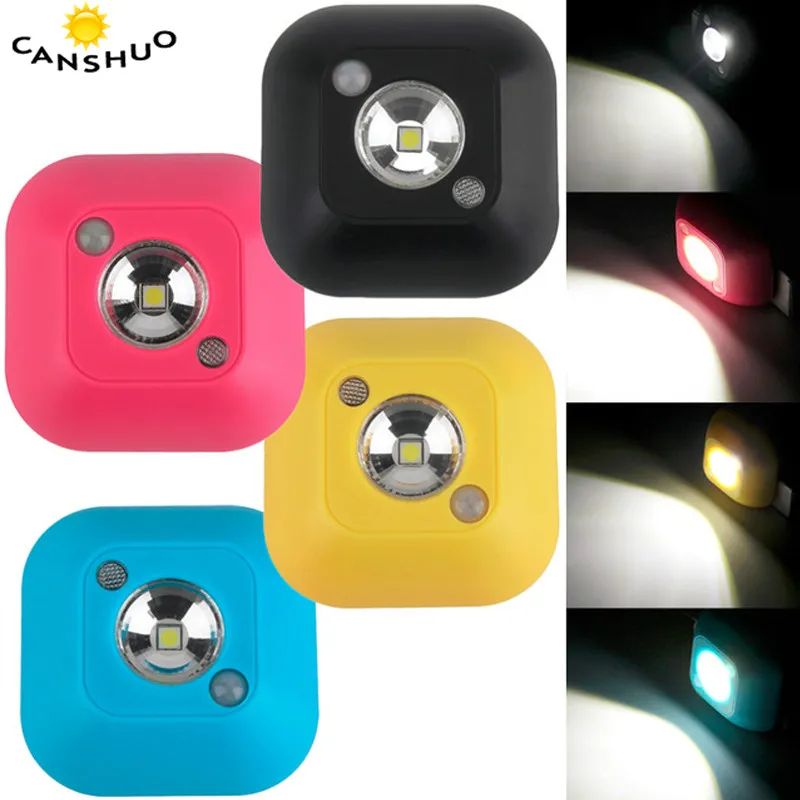 Светодиодный датчик ночник индукционный инфракрасный движения из PIR Магнитный