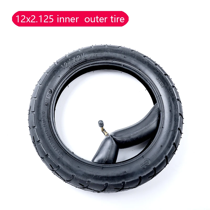 12 Inch Tire 12 1/2 X 2 1/4/2.40 inner Tire fits Many Gas Electric Scooters For ST1201 ST1202 e-Bike 12 1/2X2 1/4 12 1/2x2.75