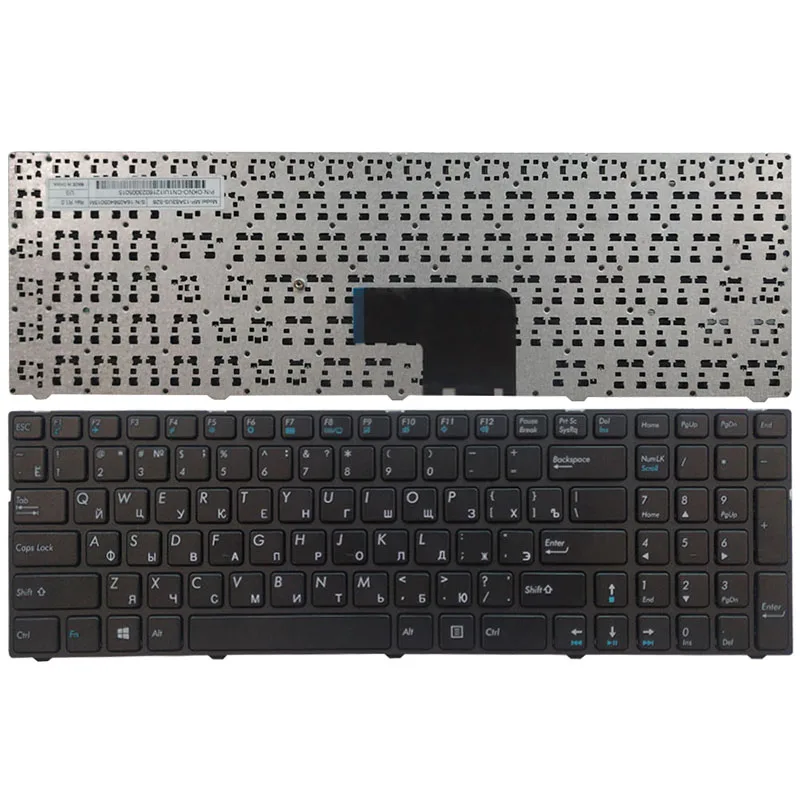 Русская клавиатура для DNS Pegatron C15 C15A C15E Новая русская C17A DEXP V150062AS4 0KN0 CN4RU12 ноутбука и