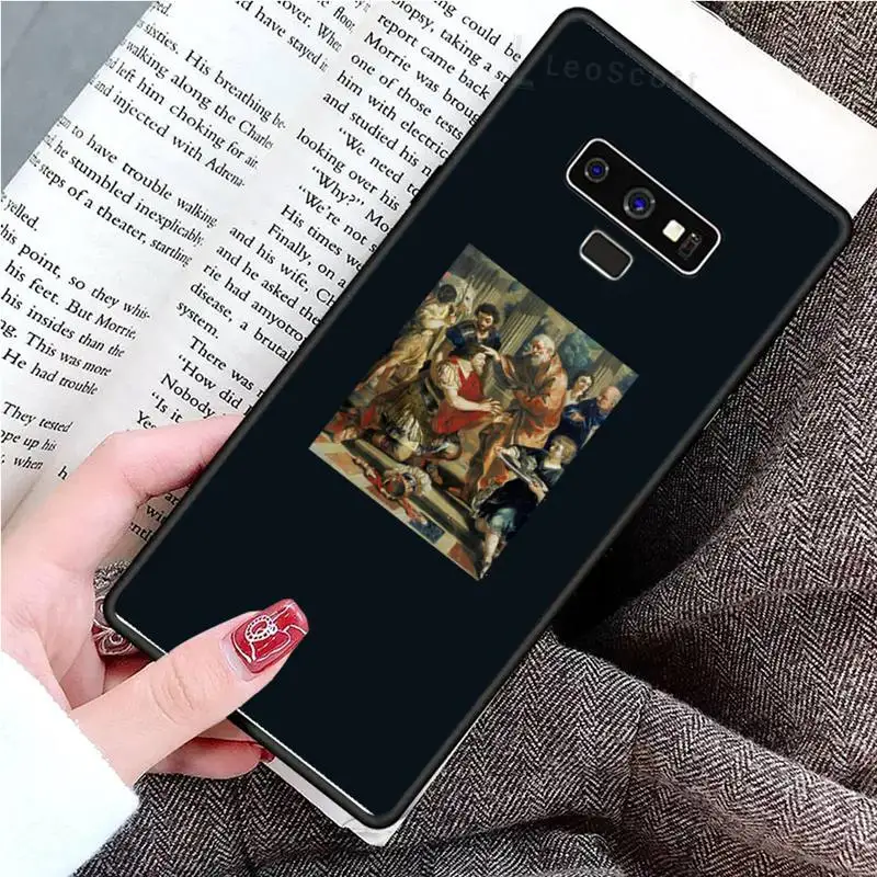 

Lucifer and the Rebel Angels Phone Case For Samsung Galaxy S8 S9 S10 Plus S10E Note 3 4 5 6 7 8 9 10 Pro Lite cover