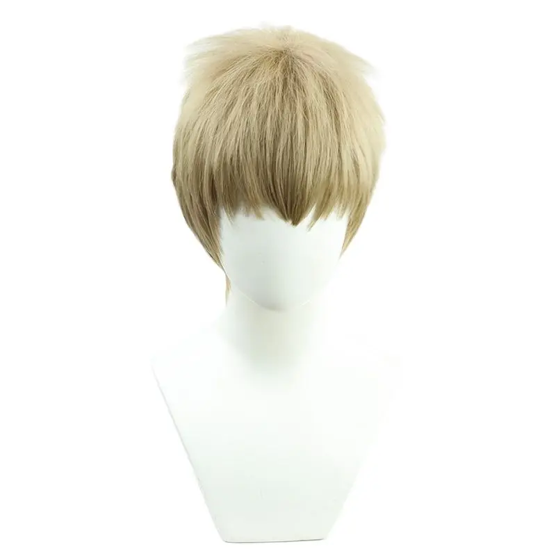 

The Final Season Anime Attack on Titan Cosplay Falco Grice Wig Falco Short Heat Resistant Synthetic Hair Halloween Wigs