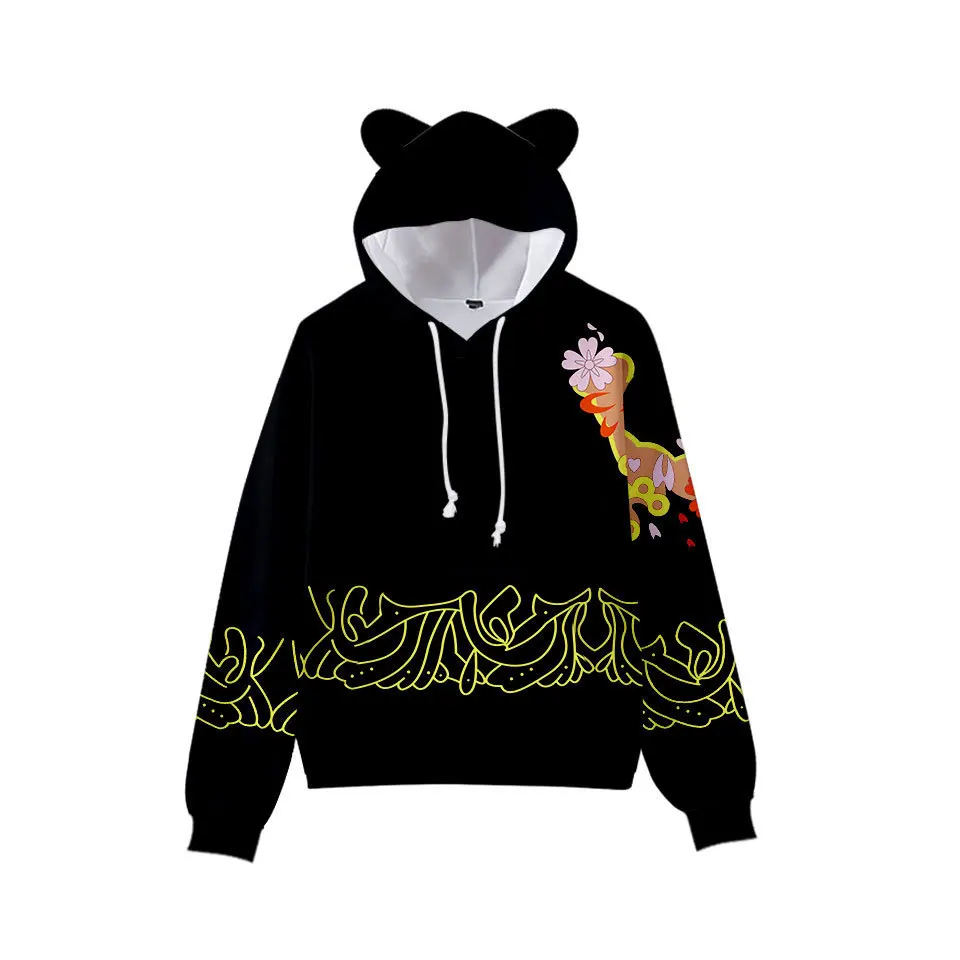 

Anime Demon Slayer Hoodie Kimetsu No Yaiba Tanjirou Nezuko Pullover Hoodie Cosplay Long Sleeve Adults Kid Hoodie Sweatshirt