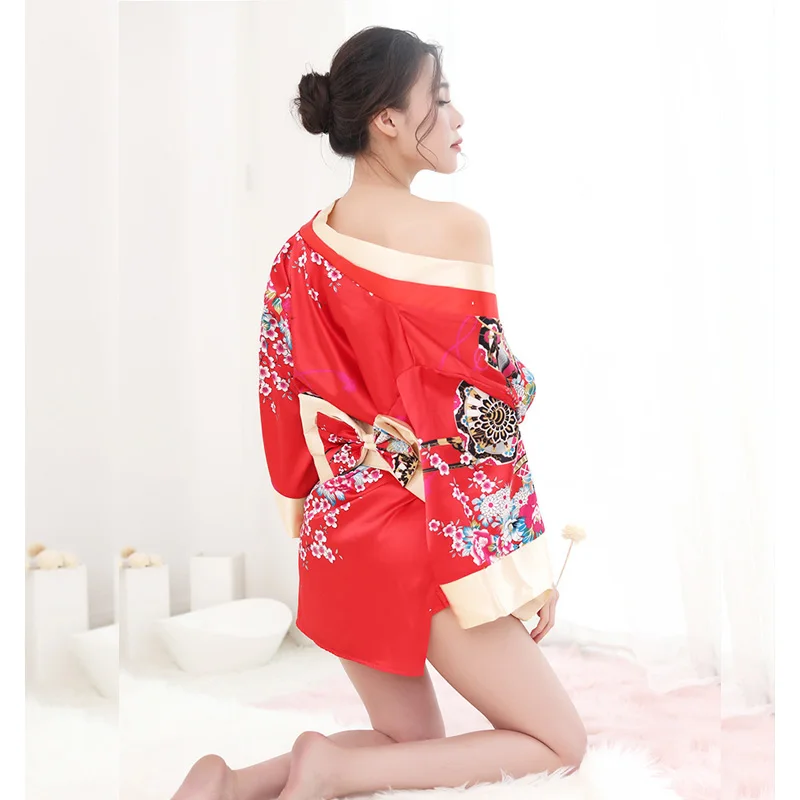 Sexy Japanese Kimono women Erotic Cosplay Sex Lingeries Costumes Women Uniform Game Adult Role Play Student |