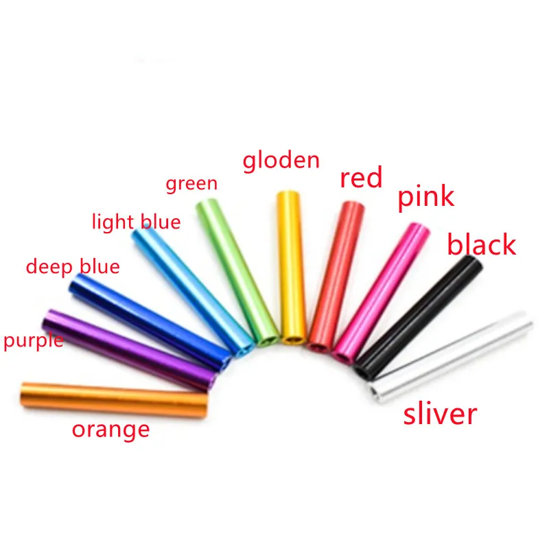 10 шт./лот M3 Длина 10-100 мм анодированные красочные алюминиевые стойки Круглые