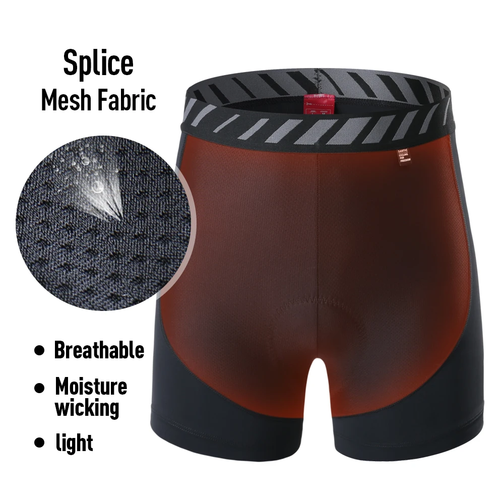 Шорты Santic cyclist Homme быстросохнущие шорты для защиты от пота MTB Cuissard Velo Pro гелевые vtt