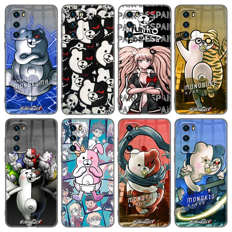 Чехол Danganronpa для Huawei P20 P30 P40 P50 Pro P8 P9 P10 Lite 2017 P Smart Z S 2020 2021 2018 2019 черный чехол |