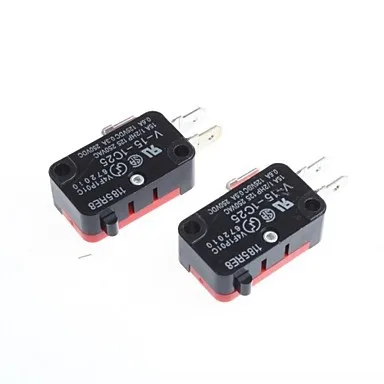 V 15 1C25 15A 250V/125V AC SPDT Мгновенный Кнопочный микро концевой переключатель (комплект из