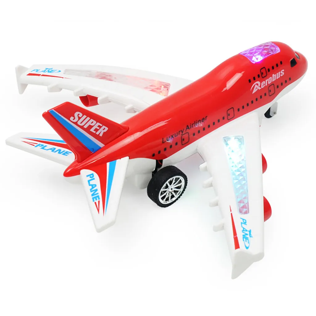 Радиоуправляемый самолет пассажирский B747 авиационная электрическая детская