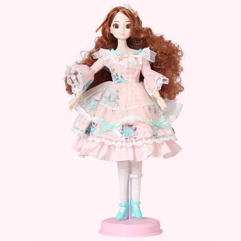 13 подвижных суставов 1/6 3D глаза BJD куклы игрушки с аксессуарами одежда обувь сумка