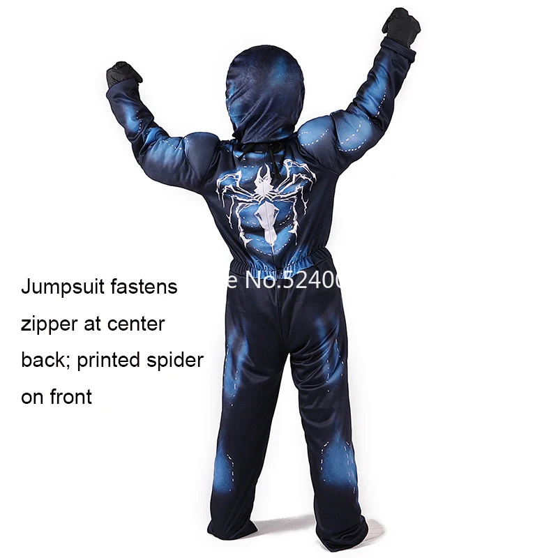 Детский маскарадный комбинезон с мышцами костюм из фильма для мальчиков