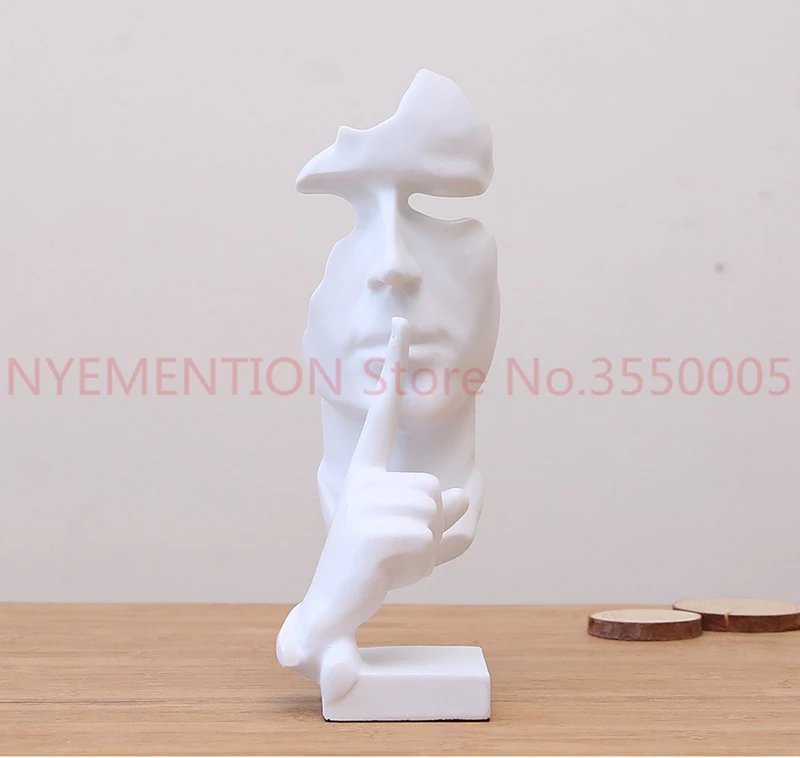 Абстрактные фигурки ручной работы декоративные скульптуры рождественские