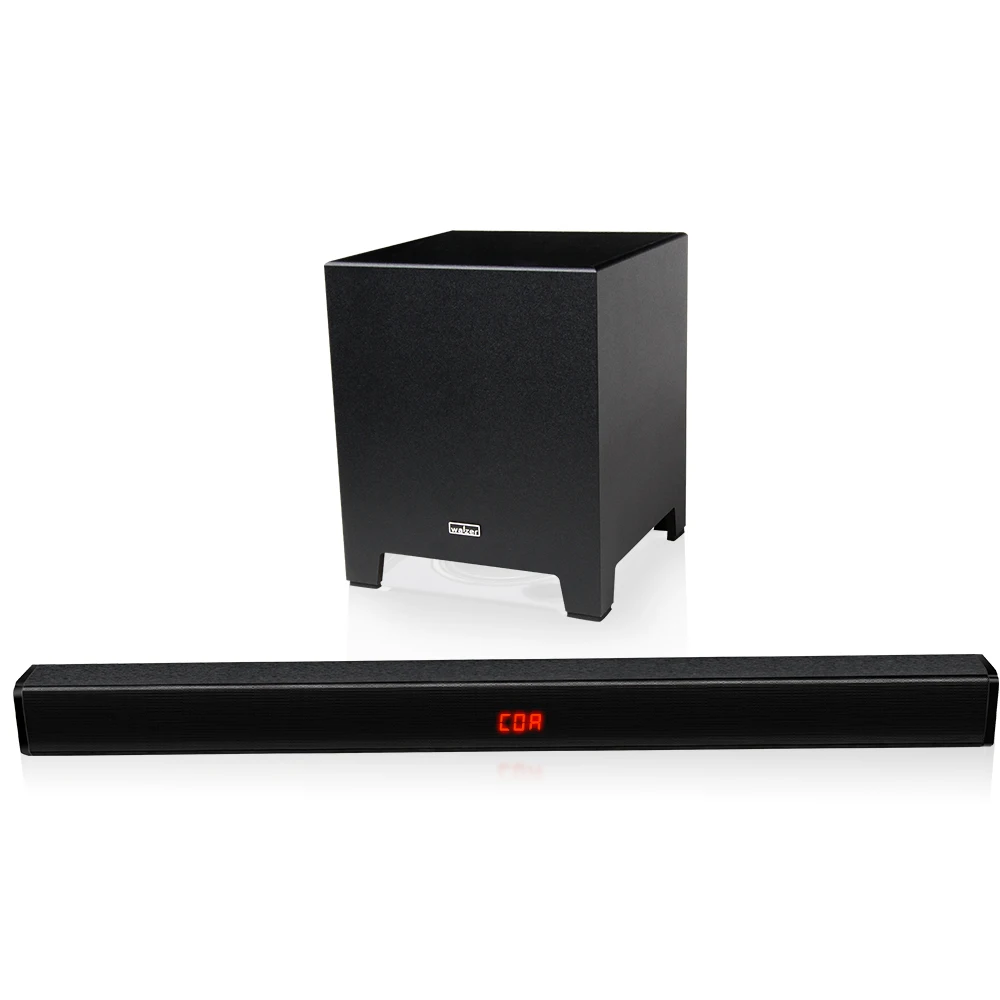 

2.1 wireless soundbar system with subwoofer for home theater