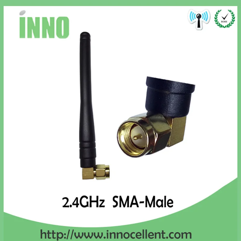 10 шт. оптовая продажа wifi 2 4 GHz антенна 3dbi SMA разъем ghz wi fi Антенна Omni антенны для