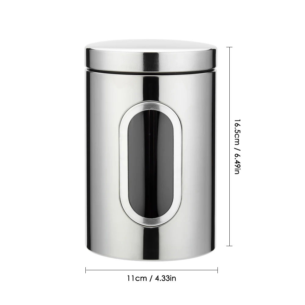 Банки для чая из нержавеющей стали 3 шт. банки хранения кофе и сахара кухонный