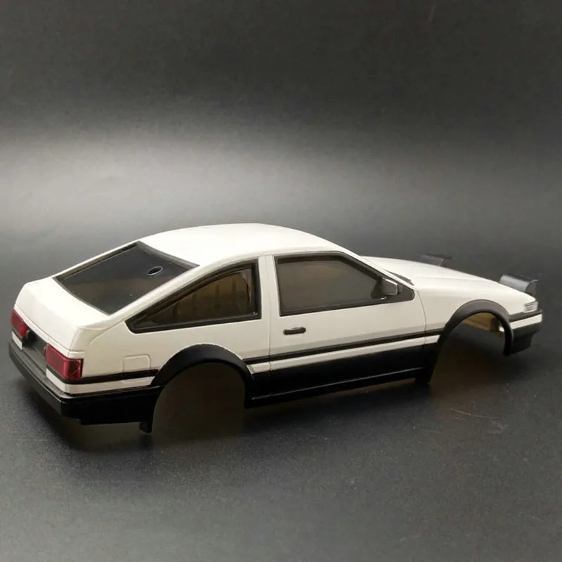 1/28 RC MINID дрейф Гоночная машина TOYO грузоподъемностью AE86 корпуса шасси автомобиля