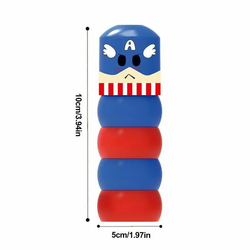 

New Unbreakable wooden Man Magic Toy Small Wooden toy For Boys Girls Baby Kids