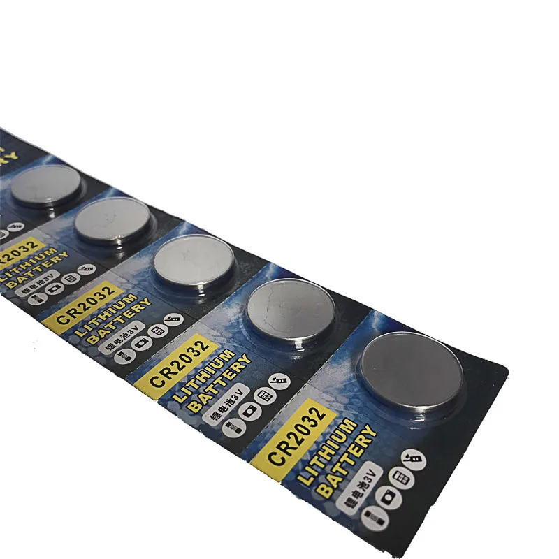 5 шт. CR2032 CR 2032 3V литий-ионная кнопочная монета батарея ECR2032 DL2032 BR2032 для дистанционного управления электронные часы Автомобильный ключ MP3