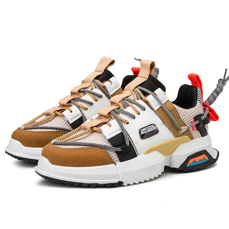 RUIFF Ретро Баскетбольная обувь для мужчин воздушный шок уличные кроссовки легкие