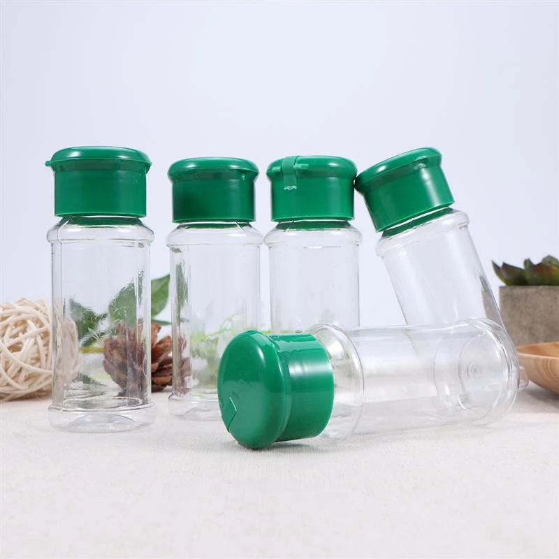 

40Pcs Plastic Seasoning Bottle Spice Dispenser Pepper Shakers Salt Jar Seasoning Storage Bottle for Barbecue Kitchen
