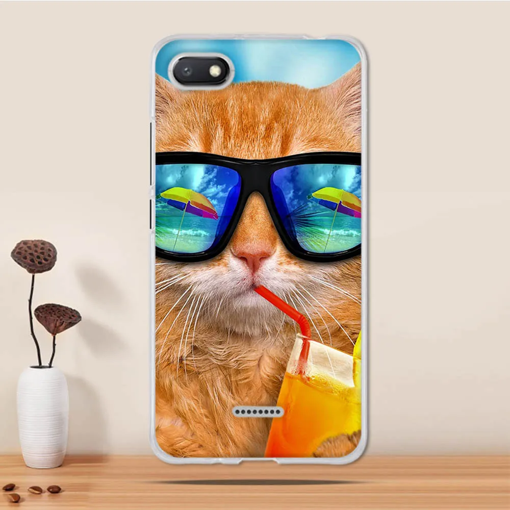 5 Чехол для Xiaomi Redmi 6A, чехол, силиконовый, милый чехол для телефона Funda, для Xiaomi Redmi 6A, чехол, капа, Coque, для Redmi 6A, 6 A, Redmi6 A, чехол - Цвет: 5