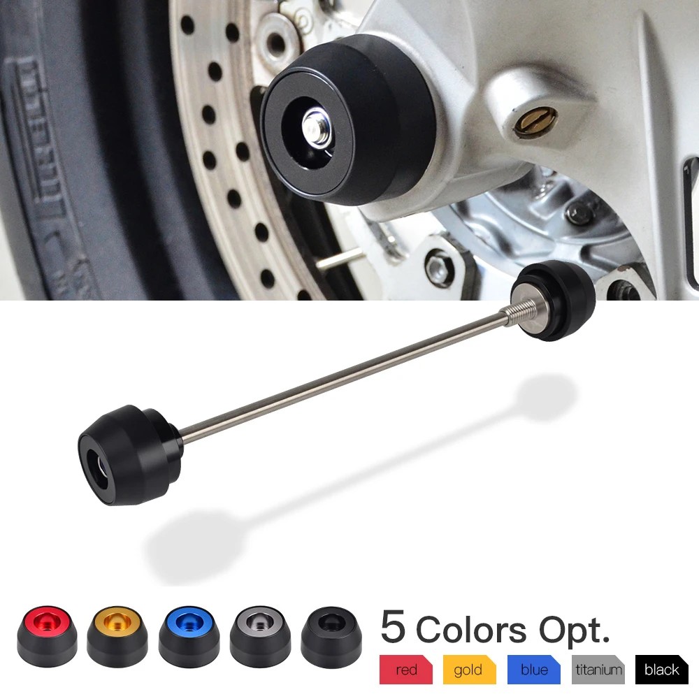 

Front Axle Fork Wheel Slider Crash Protector For BMW R 1200 GS R1200GS Adventure Adv 2013-2018 R1250GS R 1250GS 2019-2021 2020