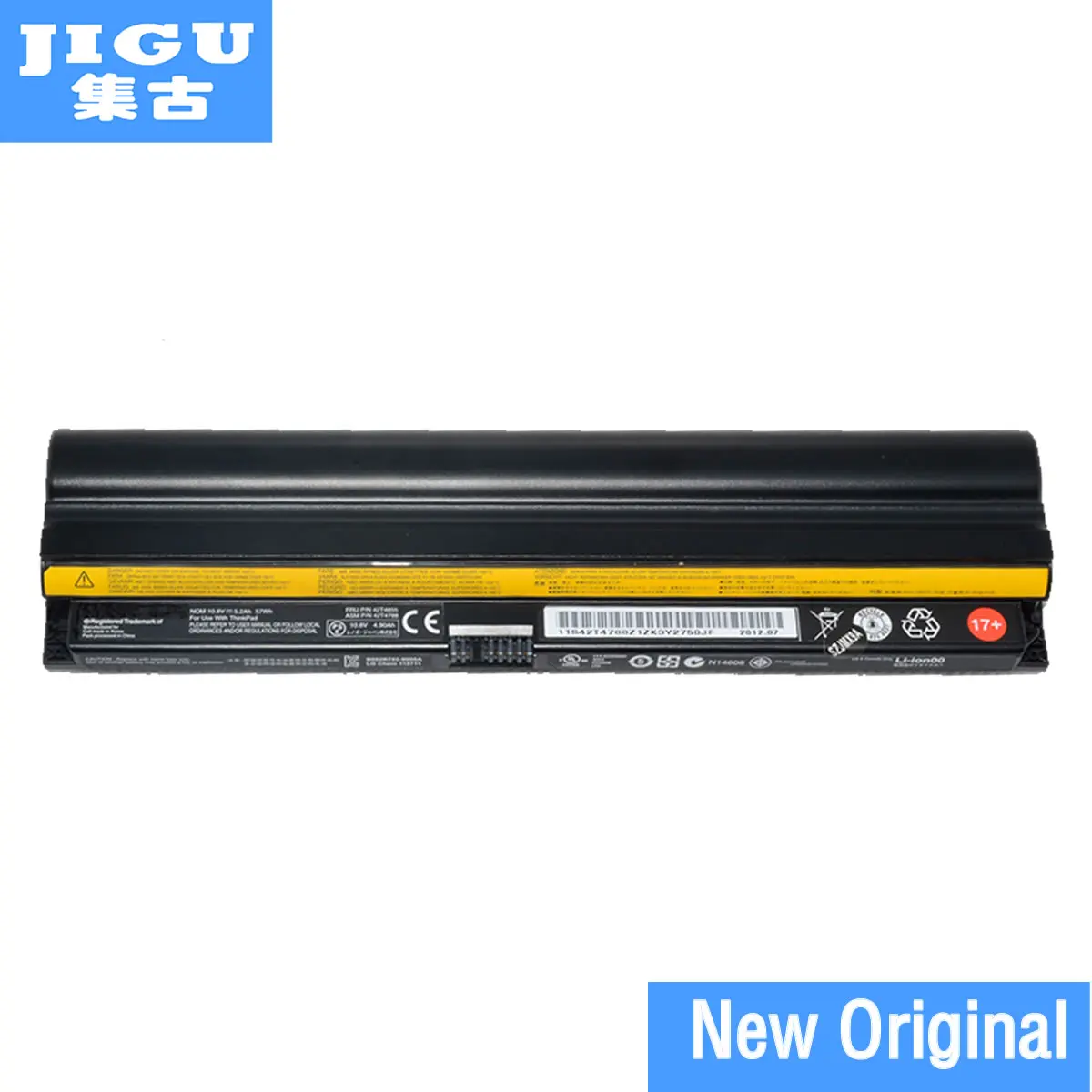 Оригинальный аккумулятор JIGU для ноутбука LENOVO ThinkPad Edge 11 &quotE10 Mini 10 X100e X120e 8 В 57WH 6