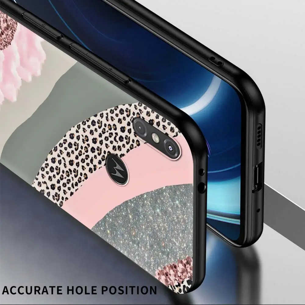 case for motorola moto g9 play one fusion plus g8 power lite soft cover hype g stylus e6s e7 phone funda leopard marble coque free global shipping