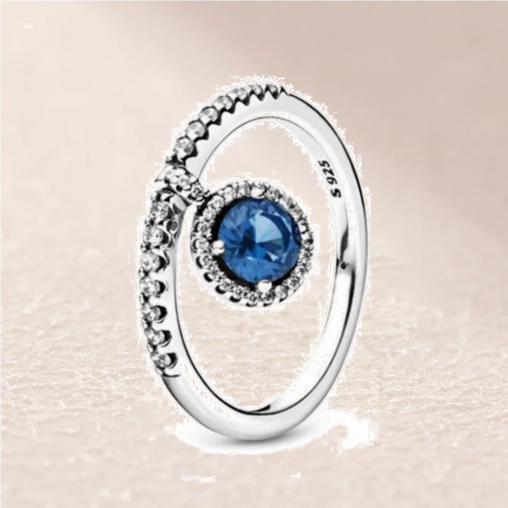 

198491C01 Dangling Round Sparkle Ring