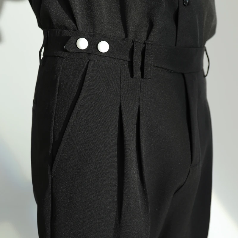 

Business Dress Pants Men High Quality Ankle Length Straight Casual Suit Pants Male 2021 Spring Streetwear Office Social Pants