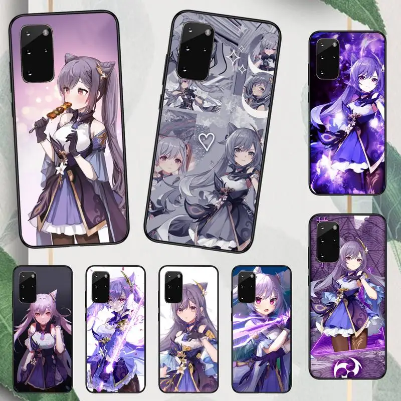 

genshin impact keqing game Phone Case For Samsung galaxy A S note 10 12 20 32 40 50 51 52 70 71 72 21 fe s ultra plus