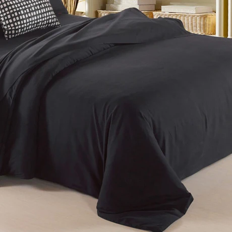

1PC Black Duvet Cover 155x215 240x220 140x200 Quilt Cover Blanket Cover Bedding Solid color