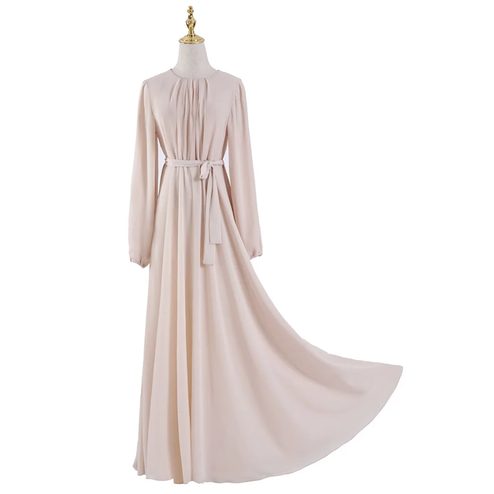 Скромное мусульманское платье Женская Высококачественная большая свисающая