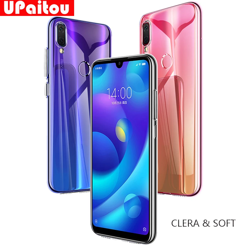 Ультратонкий Мягкий чехол UPaitou для Meizu Note 9 8 M8 V8 Pro Lite 16s 16Xs 16X 16th Plus прозрачный из ТПУ