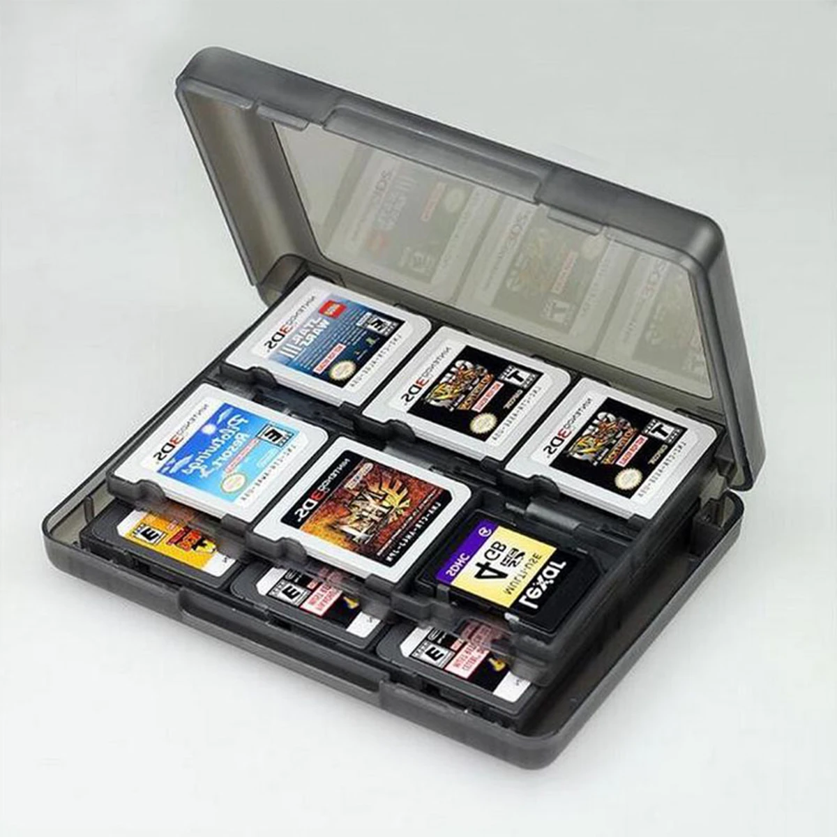 28 in 1 Game Card Case Holder Protect Box Shockproof Hard Shell Storage for Nintendo DS 3DS XL LL DSi MT Travel Accessories | Электроника